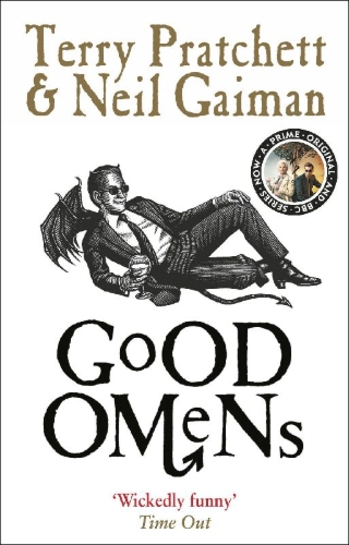 Buchcover und Innenansicht für das Buch: Good Omens