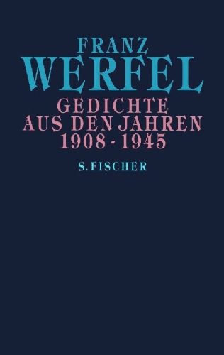 Buchcover und Innenansicht für das Buch: Gedichte aus den Jahren 1908-1945