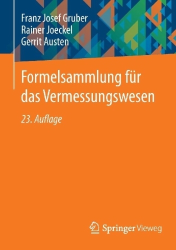 Buchcover und Innenansicht für das Buch: Formelsammlung für das Vermessungswesen