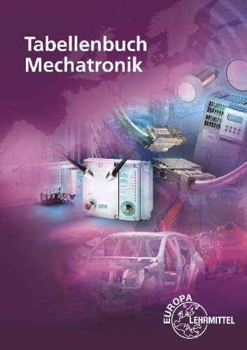 Buchcover und Innenansicht für das Buch: Tabellenbuch Mechatronik