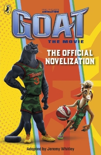 Buchcover und Innenansicht für das Buch: GOAT: The Official Novelization