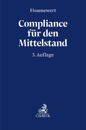 Buchcover und Innenansicht für das Buch: Compliance für den Mittelstand