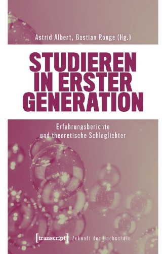 Buchcover und Innenansicht für das Buch: Studieren in erster Generation