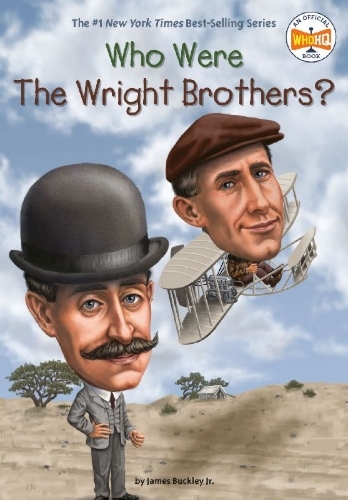 Buchcover und Innenansicht für das Buch: Who Were the Wright Brothers?