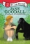 Buchcover und Innenansicht für das Buch: Jane Goodall: A Champion of Chimpanzees