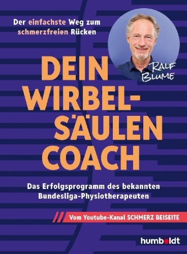 Buchcover und Innenansicht für das Buch: Dein Wirbelsäulen-Coach