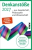 Buchcover und Innenansicht für das Buch: Denkanstöße 2027