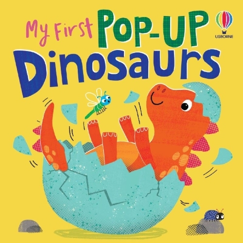 Buchcover und Innenansicht für das Buch: My First Pop-up Dinosaurs