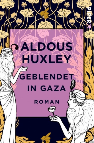 Buchcover und Innenansicht für das Buch: Eyeless in Gaza