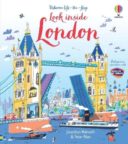 Buchcover und Innenansicht für das Buch: Look Inside London