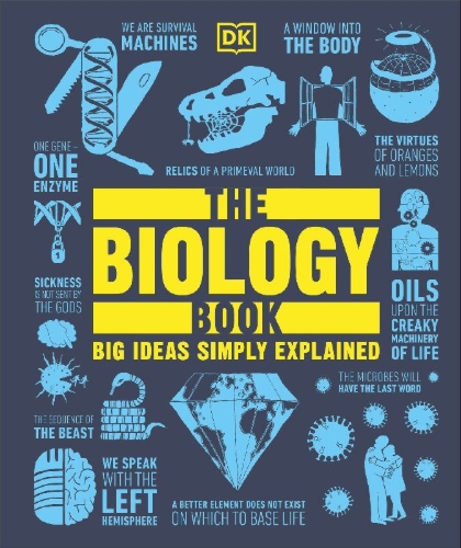 Buchcover und Innenansicht für das Buch: The Biology Book