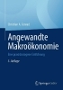 Buchcover und Innenansicht für das Buch: Angewandte Makroökonomie