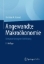 Buchcover und Innenansicht für das Buch: Angewandte Makroökonomie