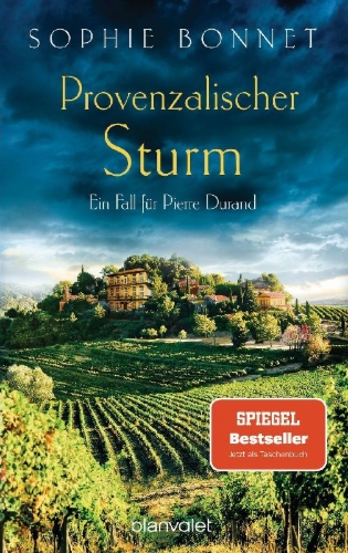 Buchcover und Innenansicht für das Buch: Provenzalischer Sturm