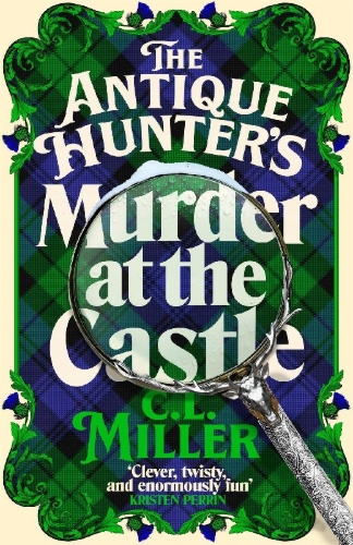 Buchcover und Innenansicht für das Buch: The Antique Hunter's: Murder at the Castle