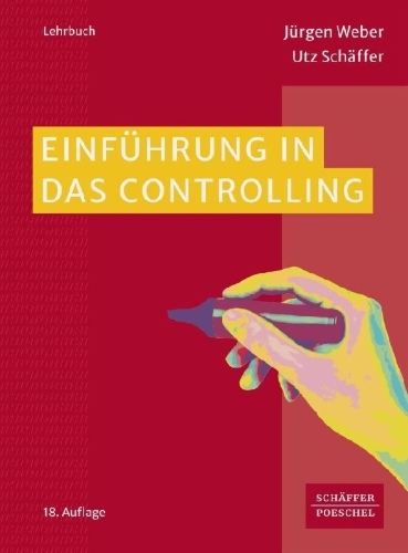 Buchcover und Innenansicht für das Buch: Einführung in das Controlling