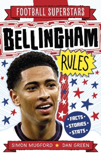 Buchcover und Innenansicht für das Buch: Football Superstars: Bellingham Rules