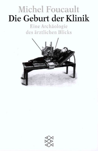 Buchcover und Innenansicht für das Buch: Die Geburt der Klinik