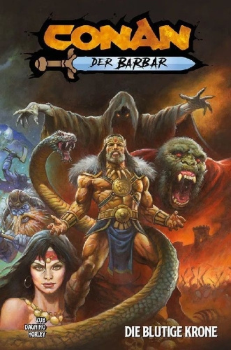 Buchcover und Innenansicht für das Buch: Conan: The Barbarian (2023) #25-#28