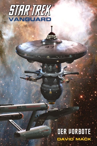 Buchcover und Innenansicht für das Buch: Star Trek Vanguard 1