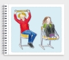 Buchcover und Innenansicht für das Buch: Bewegungspausen im Unterricht für die 1. bis 4. Klasse
