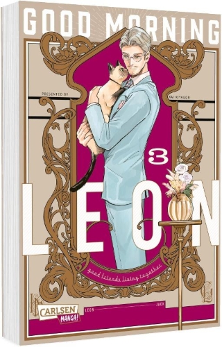 Buchcover und Innenansicht für das Buch: Good Morning Leon
