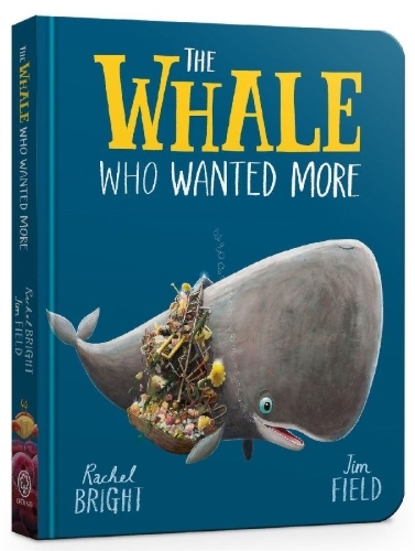 Buchcover und Innenansicht für das Buch: The Whale Who Wanted More Board Book