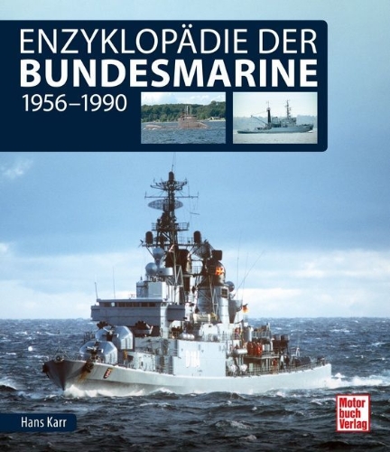 Buchcover und Innenansicht für das Buch: Enzyklopädie der Bundesmarine