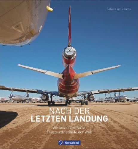 Buchcover und Innenansicht für das Buch: Nach der letzten Landung