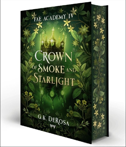 Buchcover und Innenansicht für das Buch: Crown of Smoke and Starlight