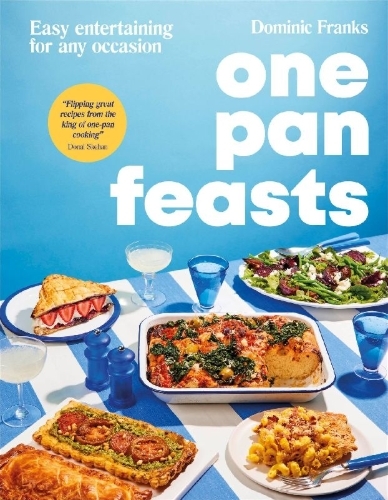 Buchcover und Innenansicht für das Buch: One Pan Feasts