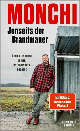Buchcover und Innenansicht für das Buch: Jenseits der Brandmauer