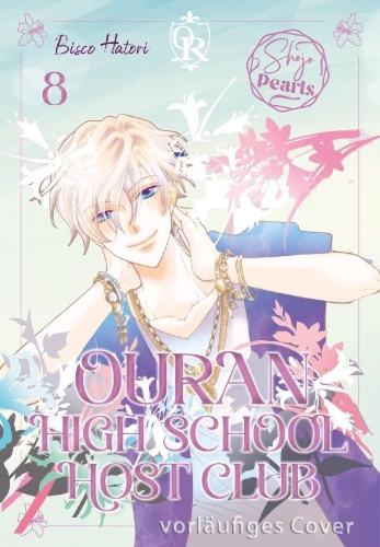 Buchcover und Innenansicht für das Buch: Ouran Koukou Host Bu