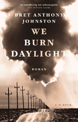 Buchcover und Innenansicht für das Buch: We Burn Daylight