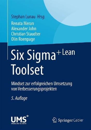 Buchcover und Innenansicht für das Buch: Six Sigma+Lean Toolset