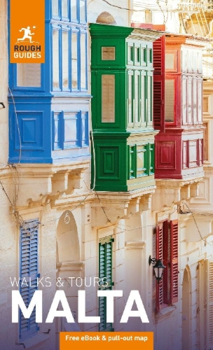 Buchcover und Innenansicht für das Buch: Rough Guides Walks and Tours Malta: Travel Guide with eBook