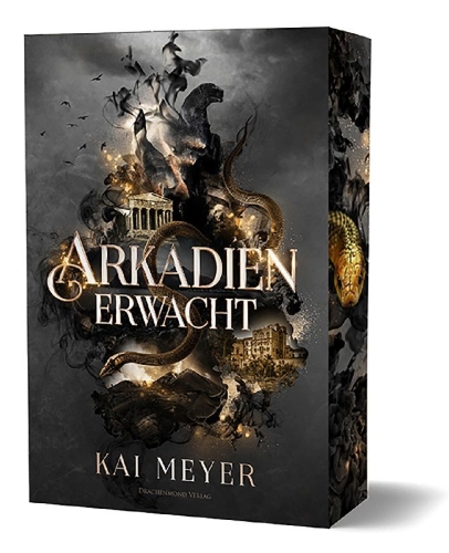 Buchcover und Innenansicht für das Buch: Arkadien erwacht