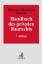Buchcover und Innenansicht für das Buch: Handbuch des privaten Baurechts