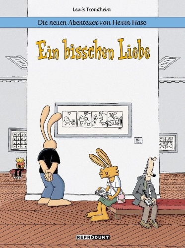 Buchcover und Innenansicht für das Buch: Die neuen Abenteuer von Herrn Hase 4: Ein bisschen Liebe