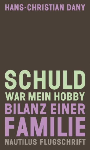 Buchcover und Innenansicht für das Buch: Schuld war mein Hobby