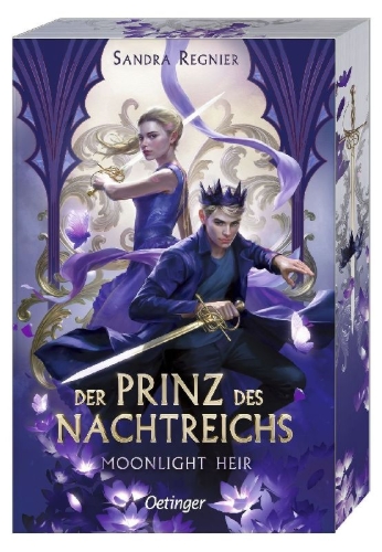 Buchcover und Innenansicht für das Buch: Der Prinz des Nachtreichs 2. Moonlight Heir