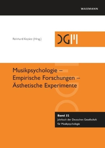 Buchcover und Innenansicht für das Buch: Musikpsychologie - Empirische Forschungen - Ästhetische Experimente