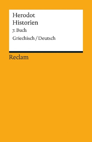 Buchcover und Innenansicht für das Buch: Historien. 7. Buch