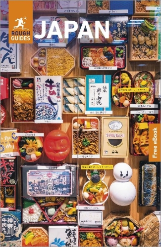 Buchcover und Innenansicht für das Buch: Rough Guides Japan: Travel Guide with eBook