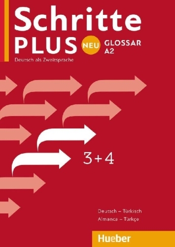 Buchcover und Innenansicht für das Buch: Schritte plus Neu 3+4 A2 Glossar Deutsch-Türkisch - Küçük Sözlük Almanca-Türkçe