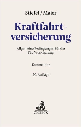 Buchcover und Innenansicht für das Buch: Kraftfahrtversicherung. AKB