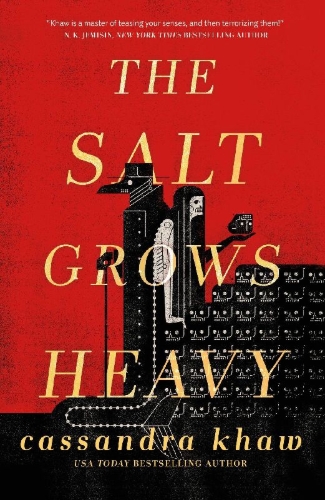 Buchcover und Innenansicht für das Buch: The Salt Grows Heavy