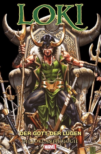 Buchcover und Innenansicht für das Buch: Loki Anthologie