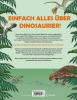 Buchcover und Innenansicht für das Buch: Dinosaurier. Gigantisch, gefährlich, großartig