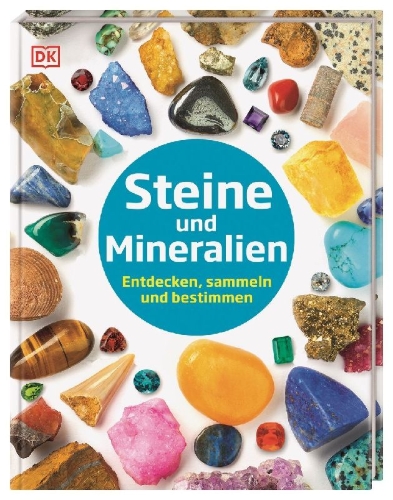 Buchcover und Innenansicht für das Buch: Steine und Mineralien